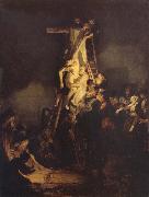 REMBRANDT Harmenszoon van Rijn The Descent from the Cross oil painting picture wholesale